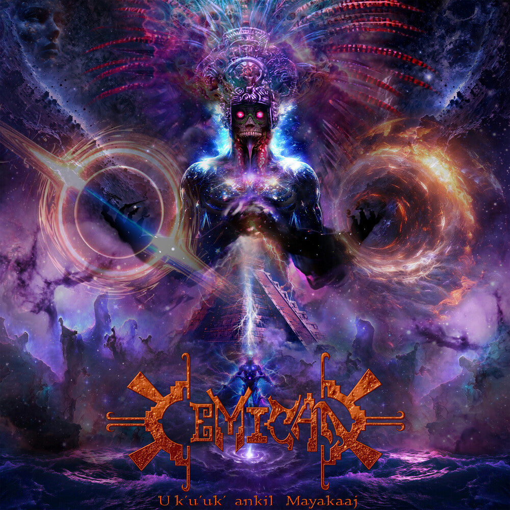 the album cover for Cemican - U K'u'uk'ankil Mayakaaj [Colored Vinyl] (Gate) [Limited Edition]