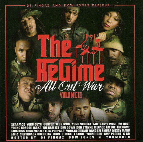 the album cover for Yukmouth - All Out War Vol. 2