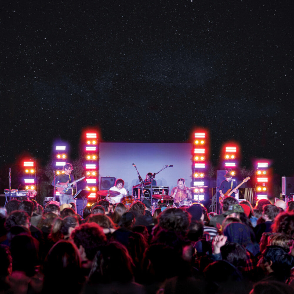 the album cover for Osees - Live At The Broad [Clear Vinyl] (Purp) (Red)