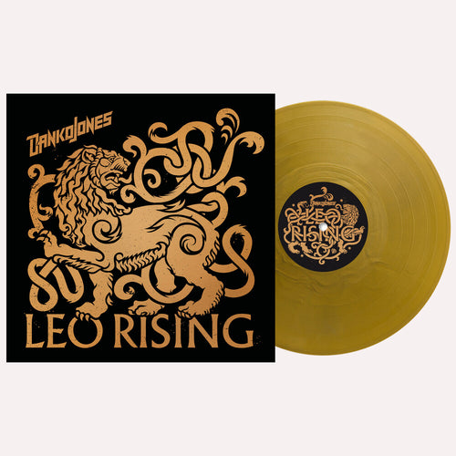 the album cover for Danko Jones - Leo Rising	[Opaque Gold Vinyl]