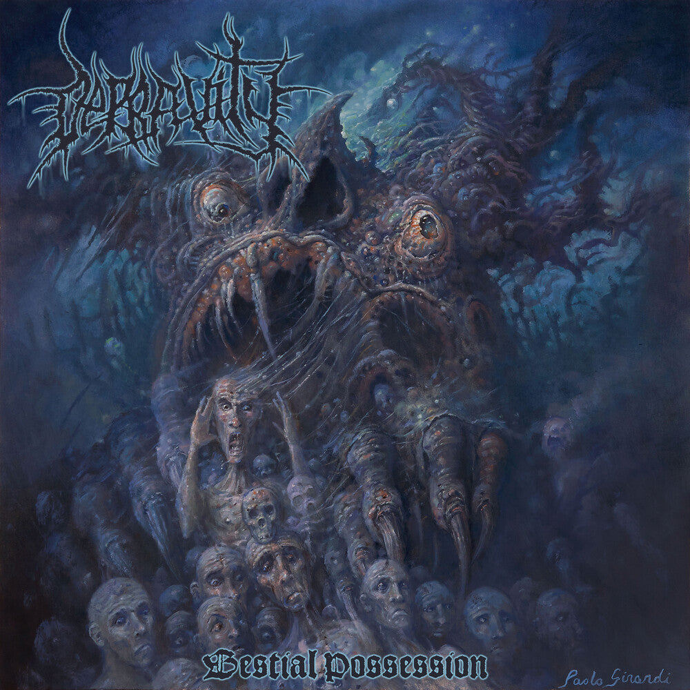 the album cover for Depravity - Bestial Possession