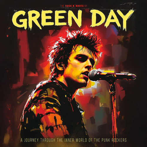 the album cover for Green Day - Rock N Roots Of