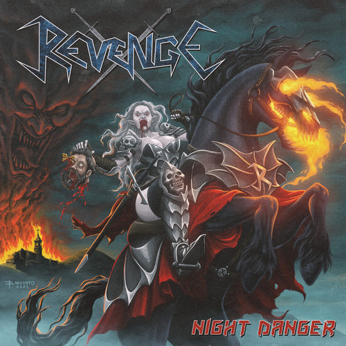 the album cover for Revenge - Night Danger