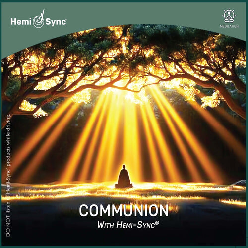the album cover for John Gregorius - Communion With Hemi-Sync