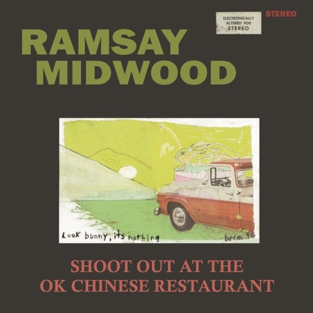 the album cover for Ramsay Midwood - Shoot Out At The Ok Chinese Restaurant