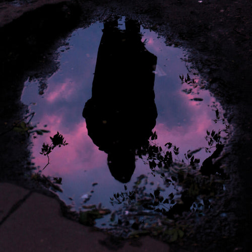 the album cover for Slow Crush - Aurora (Blk) (Blue) [Colored Vinyl] (Wht) (Spla)