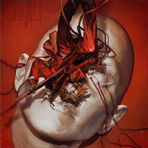 the album cover for Death Stranding 2: On The Beach - O.S.T. (Colv) - Death Stranding 2: On The Beach - O.S.T. [Colored Vinyl]