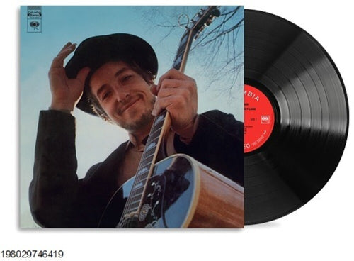 the album cover for Bob Dylan - Nashville Skyline