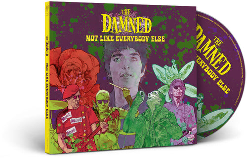 the album cover for Damned - Not Like Everybody Else [Digipak]