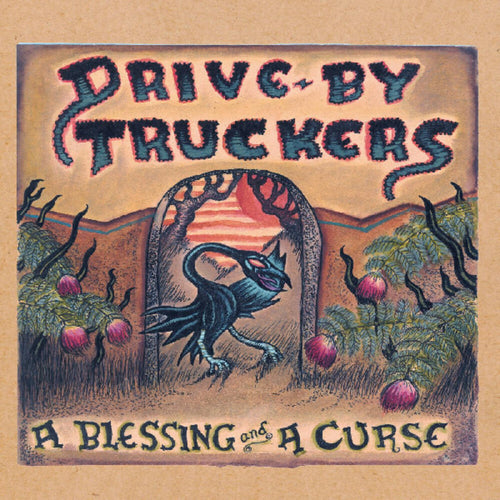 the album cover for Drive-By Truckers - Blessing And A Curse [Colored Vinyl] (Pnk)