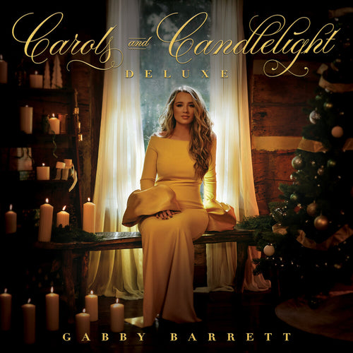 the album cover for Gabby Barrett - Carols And Candlelight [Deluxe]