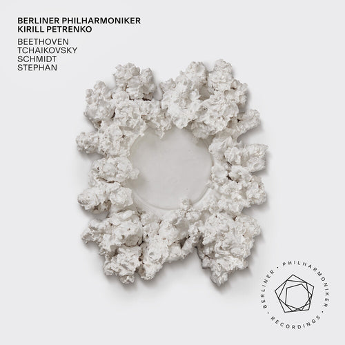 the album cover for Berliner Philharmoniker - Kirill Petrenko - Beethoven Tchaikovsky Schmidt &