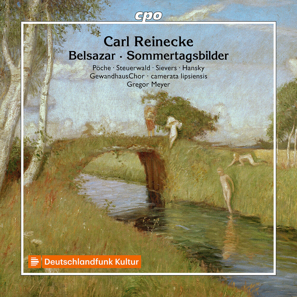 the album cover for Anja Poche - Belsazar Op. 73 (Oratorio)