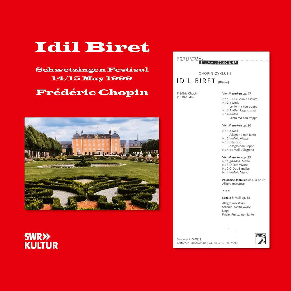 the album cover for Idil Biret - Schwetzingen Festival 1999