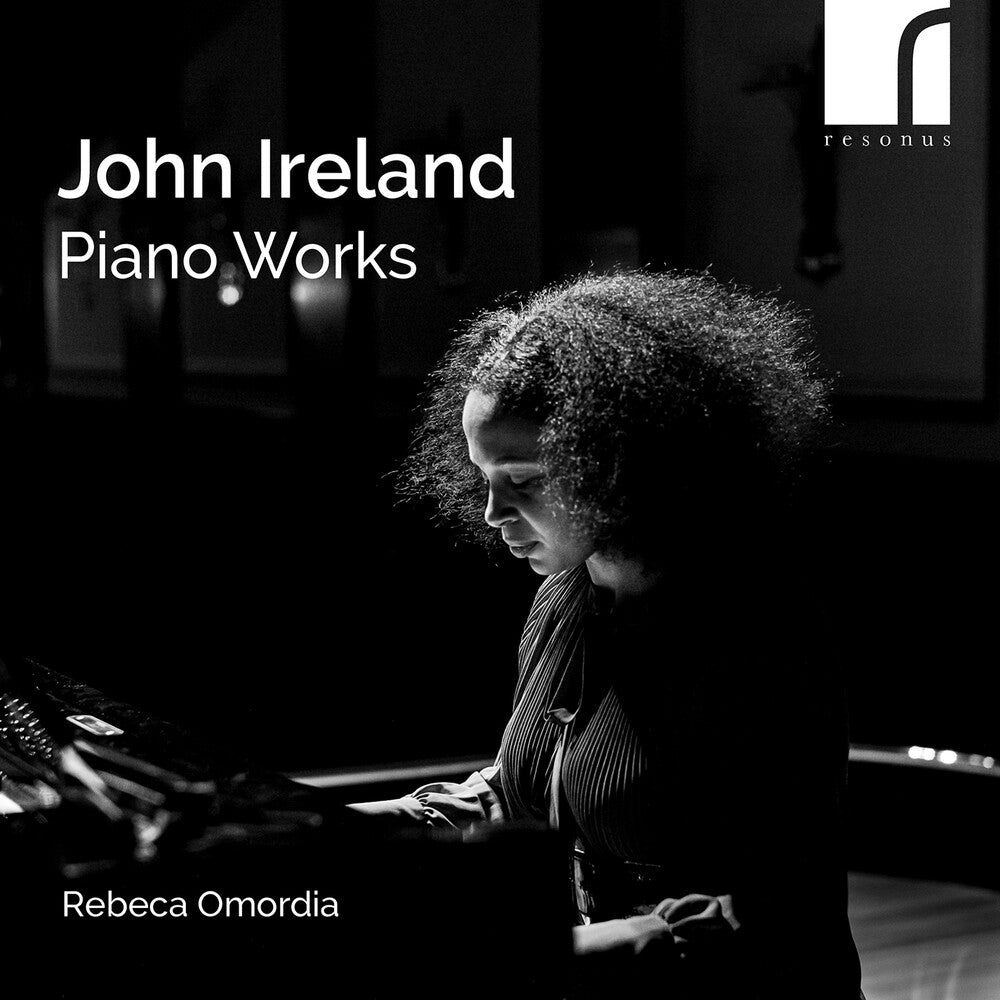the album cover for Rebeca Omordia - John Ireland: Pno Works