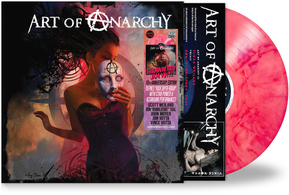 the album cover for Art of Anarchy - Art Of Anarchy (10th Anniversary Edition) [Colored Vinyl]