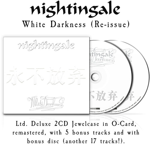 the album cover for Nightingale - White Darkness [Deluxe] [Limited Edition] [With Booklet] (Bril) (Jewl)