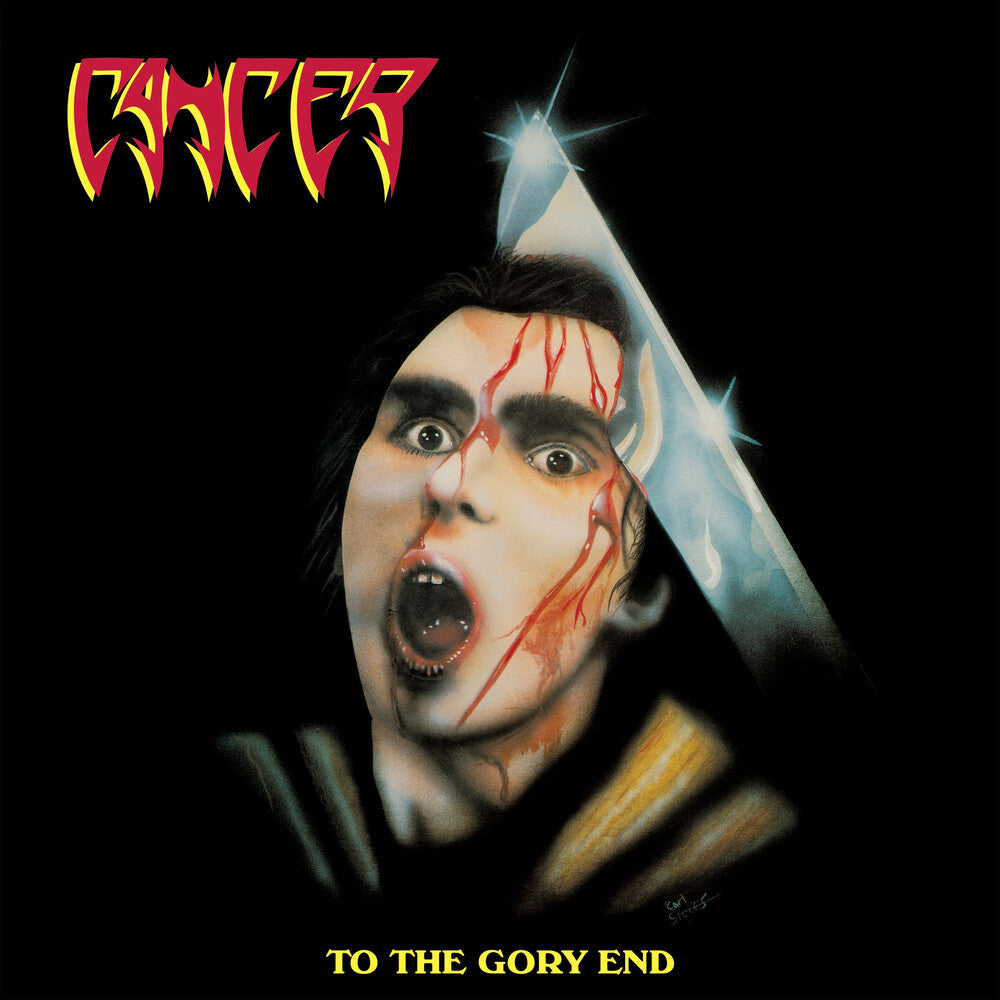 the album cover for Cancer - To The Gory End