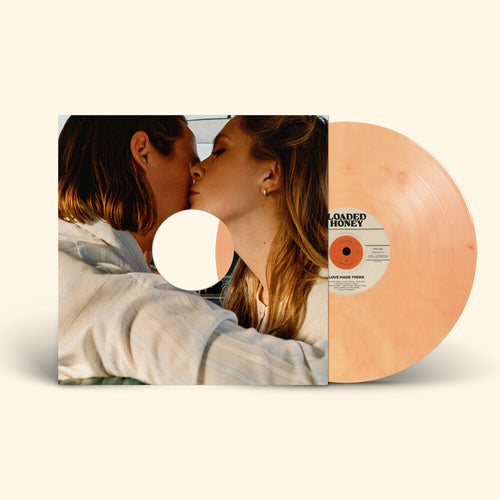 the album cover for Loaded Honey - Love Made Trees [Peach Marble]