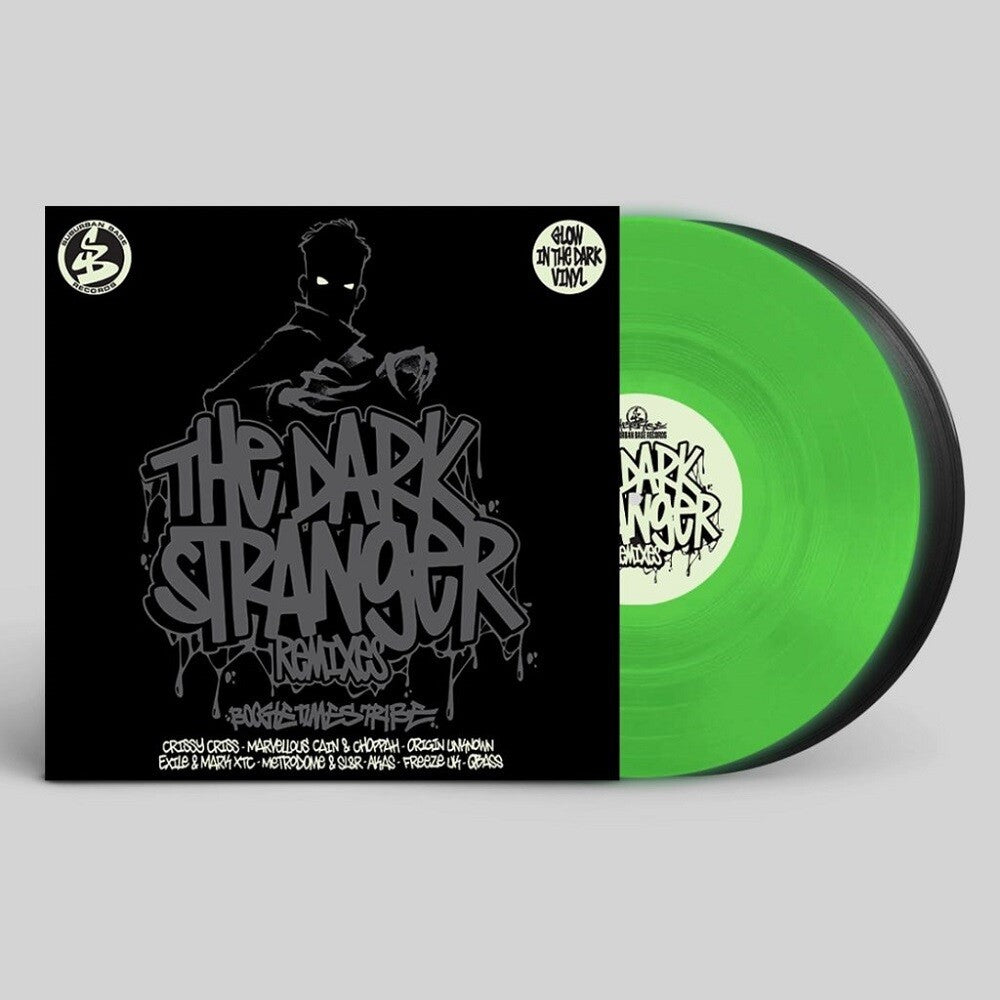 the album cover for Boogie Times Tribe - Dark Stranger: Remixes [Colored Vinyl]