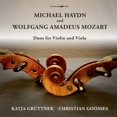 the album cover for Katja Gruttner - Duos For Vn & Viola
