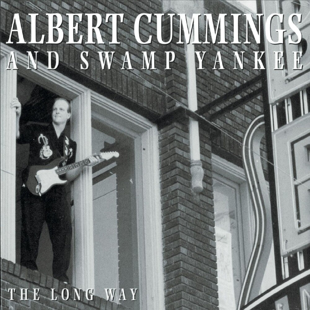 the album cover for Albert Cummings - Long Way