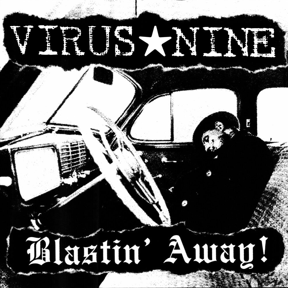 the album cover for Virus Nine - Blastin' Away