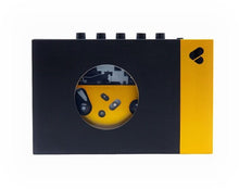WE-001-BY1 Bluetooth Cassette Player / Recorder - Rechargeable (Black & Yellow)
