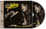 the album cover for Melanie - First Nights on Broadway - 1971