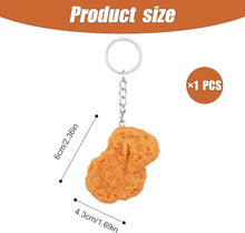 Chicken Nugget Keychain