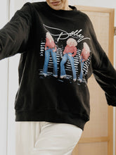 Dolly Parton Triple Threat Black Licensed Sweatshirt: XL