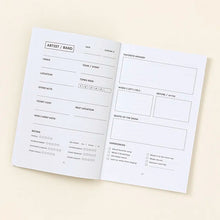 Concerts Remembered Journal