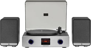 Crosley C92 Record Player With Speakers - Black