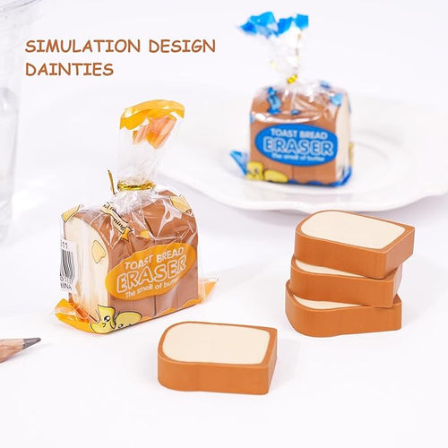 1 Bag Bread/Toast Erasers