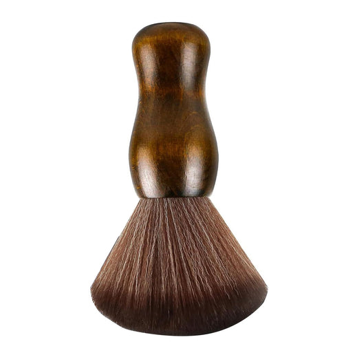 Wooden Dust-Off Artificial Fiber Record Cleaning Brush