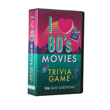 I Heart 80's Movies Trivia Card Game (PDQ)