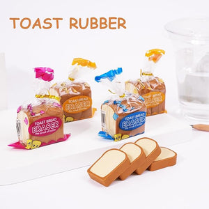 1 Bag Bread/Toast Erasers