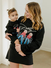 Dolly Parton Triple Threat Black Licensed Sweatshirt: XL