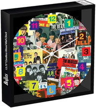 Vandor Beatles-Singles Collection-13.5"" Wood Wall Clock