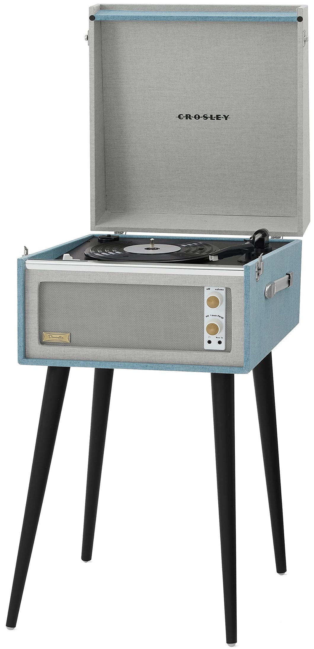 Open Box Crosley Bermuda Turntable with Bluetooth - Tourmaline