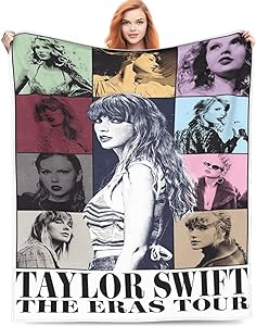 T-Swift Taylor Singer Throw Blanket