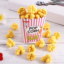 Popcorn Bucket with 12 Popcorn Erasers