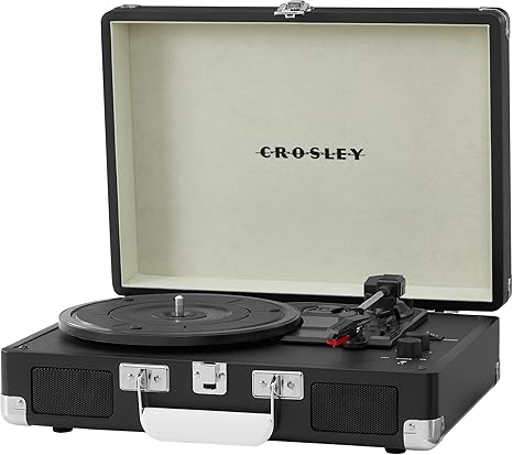 Open Box Crosley Cruiser Plus Turntable with Bluetooth (Chalkboard)