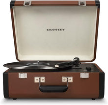 Open Box Crosley Portfolio Turntable (Brown & Black)