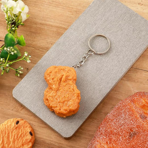 Chicken Nugget Keychain