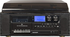 Open Box Crosley Ridgemont Entertainment Center (Black)