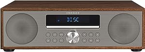 Open Box Fleetwood Clock Radio & CD Player - Walnut