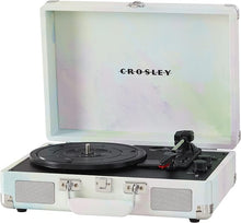 Open Box Crosley Cruiser Plus Turntable with Bluetooth (Green Watercolor)