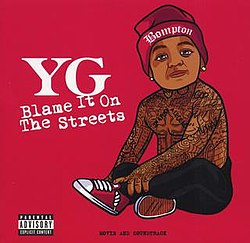 YG * Blame It On The Streets [Used LP] [Colored Red Vinyl]