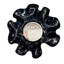 1 Black Repurposed Vinyl Record Bowl